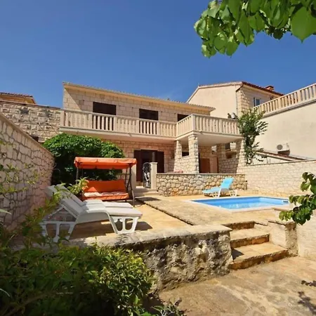 Beachfront With Outdoor Pool Supetar